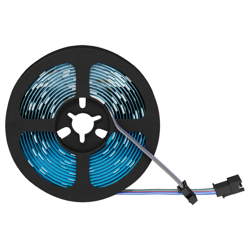 LED juosta 2 pcs Juoda ir permatoma 3000 mm Varis ir plastikas