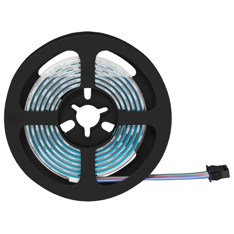 LED juosta 2 pcs Juoda ir permatoma 1300 mm Varis ir plastikas