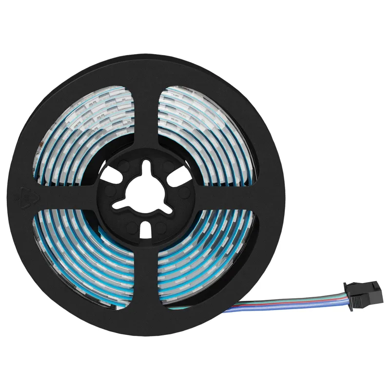 LED juosta 2 pcs Juoda ir permatoma 1700 mm Varis ir plastikas
