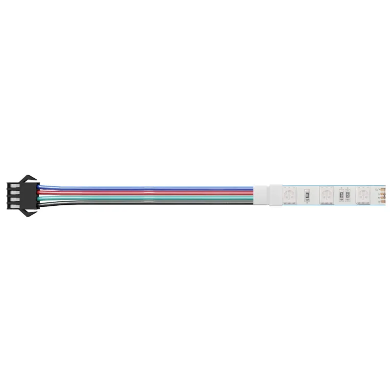 LED juosta 2 pcs Juoda ir daugiaspalvė 1745 mm