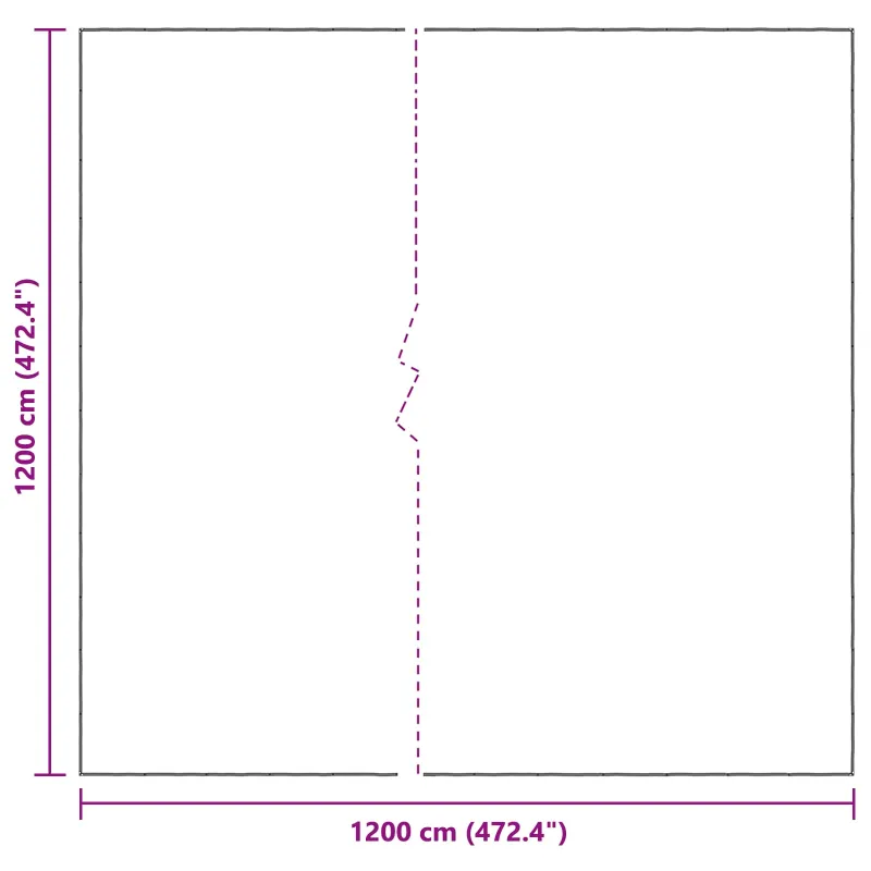 Augalų uždangalas Skaidrus 12 x 12 m PE