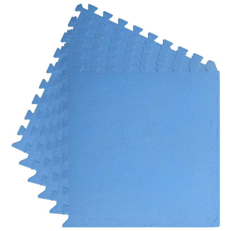 Baseino grindų kilimas 6 pcs Mėlyna 2,16 ㎡ EVA puta