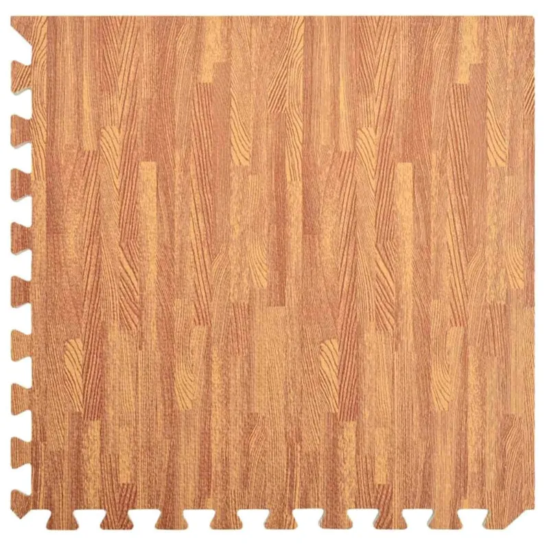 Baseino grindų kilimas 12 pcs Medis 4,32 ㎡ EVA puta