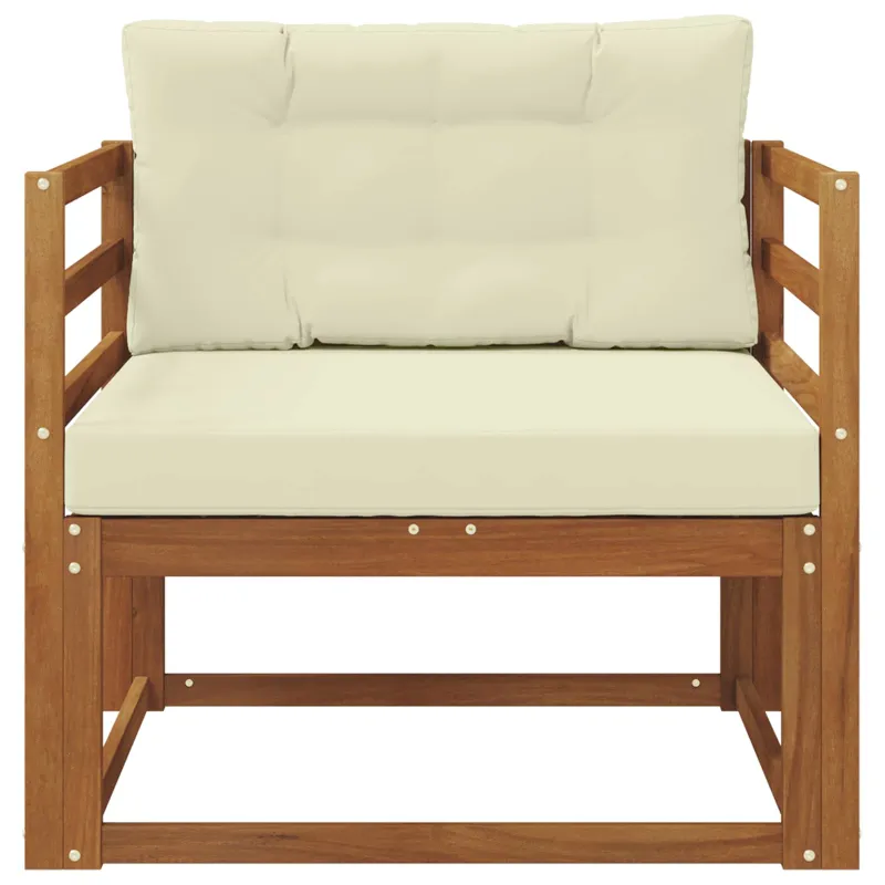 Lauko Vidurinis Sofa Natūrali