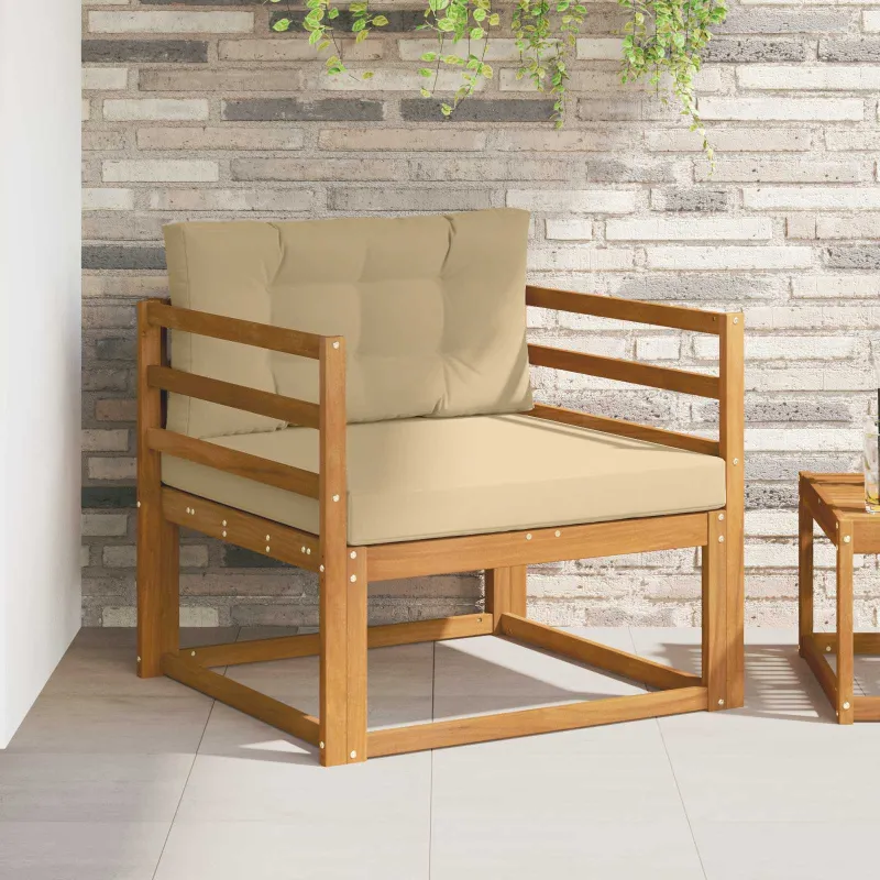 Lauko Vidurinis Sofa Natūrali