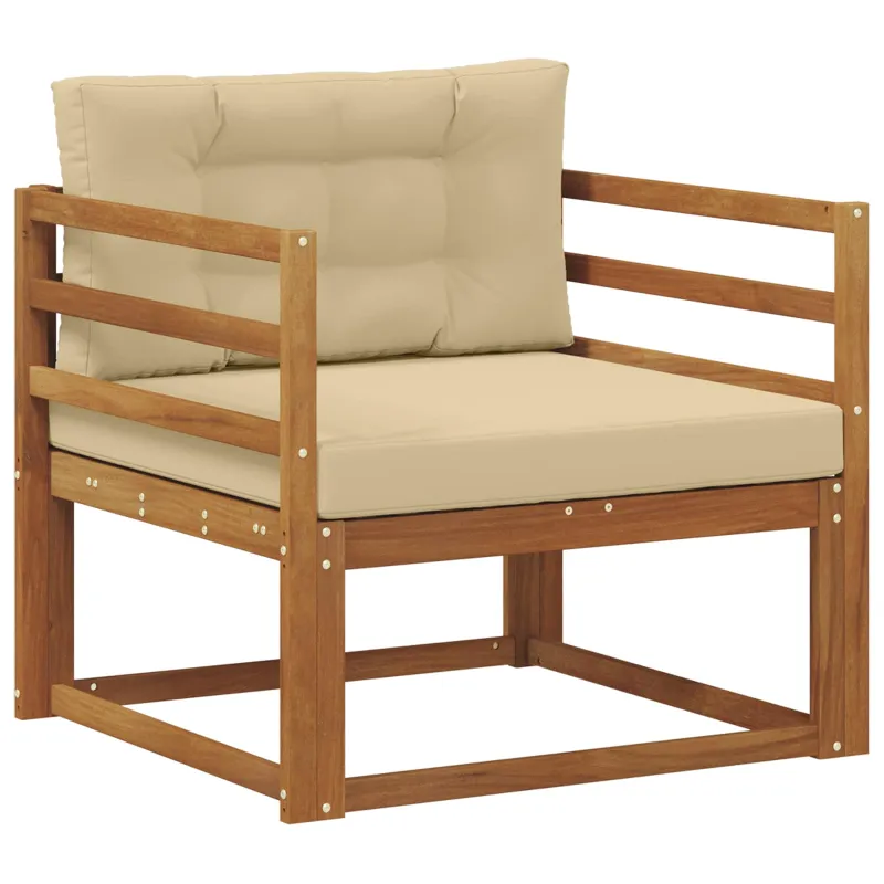 Lauko Vidurinis Sofa Natūrali