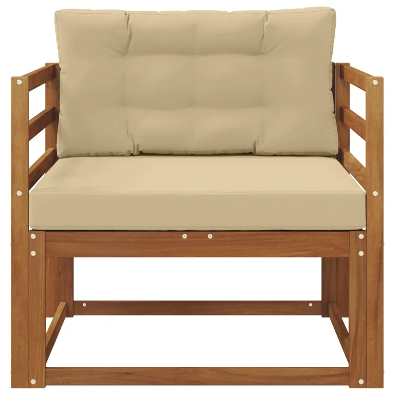 Lauko Vidurinis Sofa Natūrali