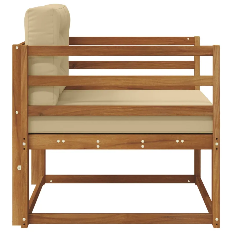 Lauko Vidurinis Sofa Natūrali