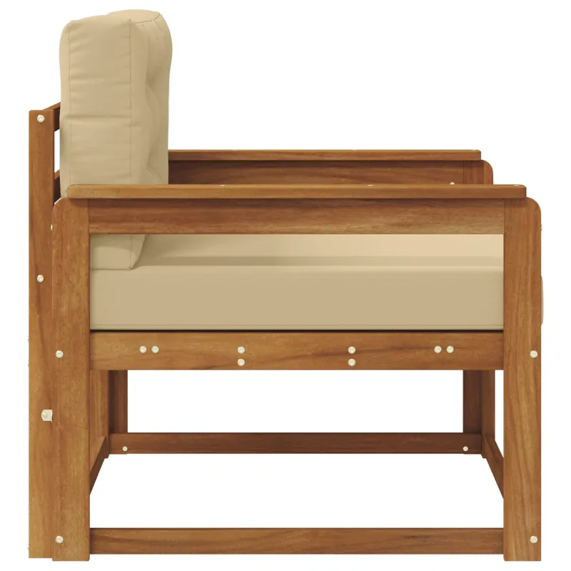 Lauko Vidurinis Sofa Natūrali