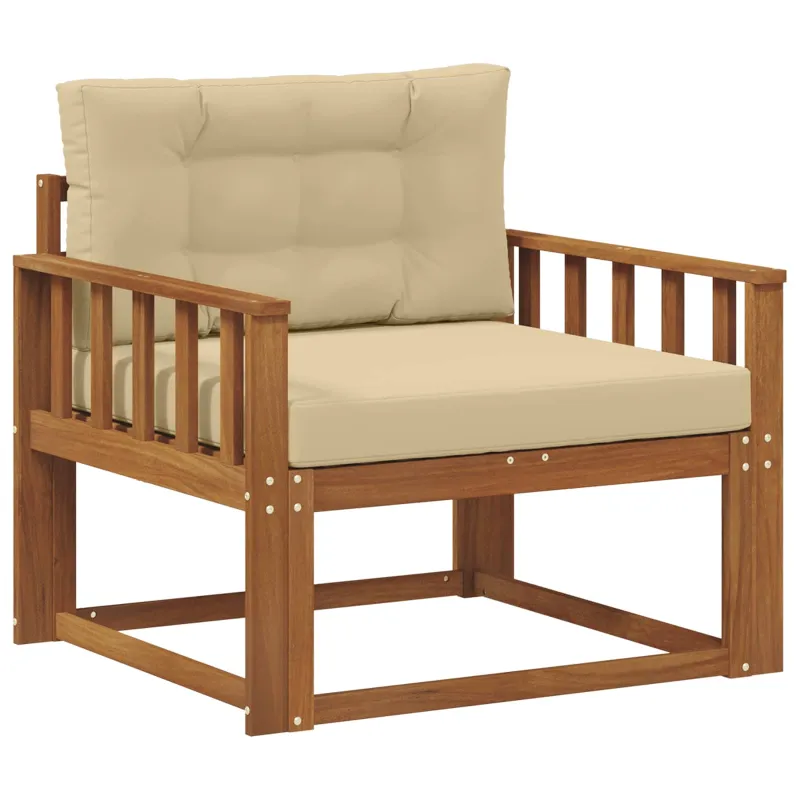 Lauko Vidurinis Sofa Natūrali
