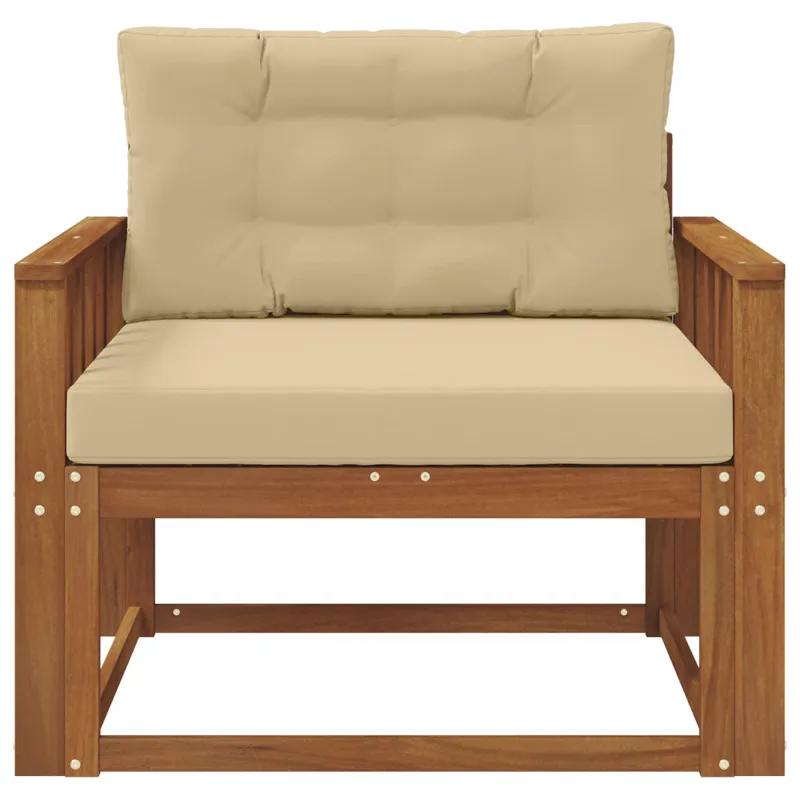 Lauko Vidurinis Sofa Natūrali