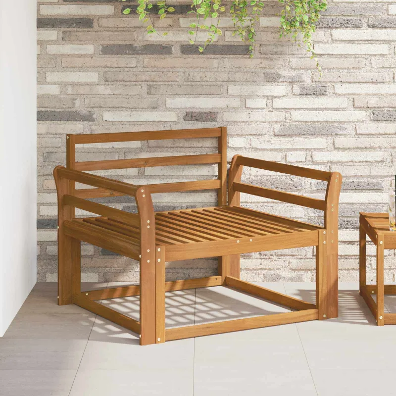 Lauko Vidurinis Sofa Natūrali