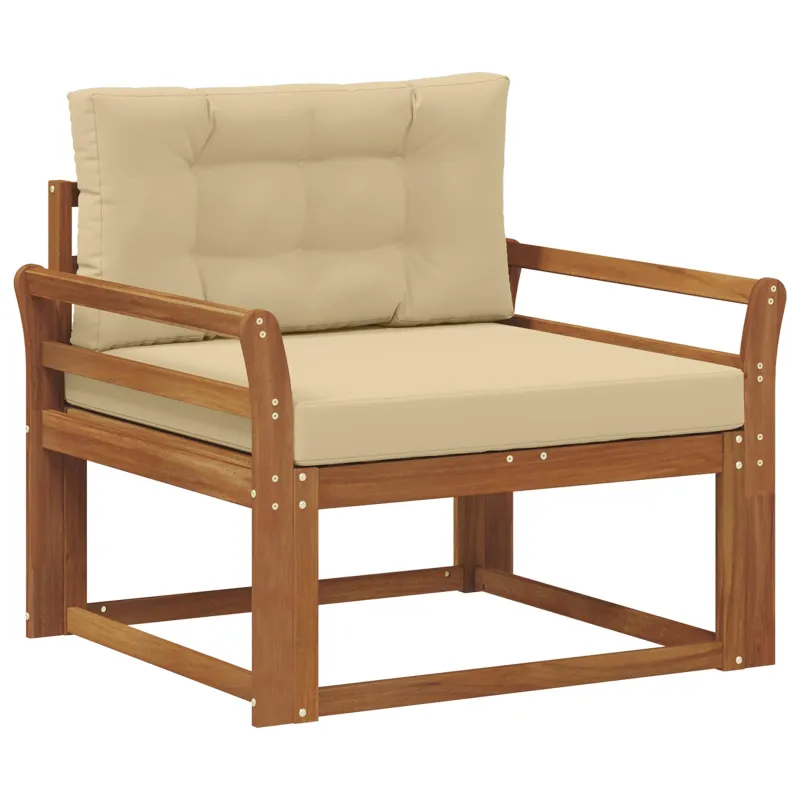 Lauko Vidurinis Sofa Natūrali