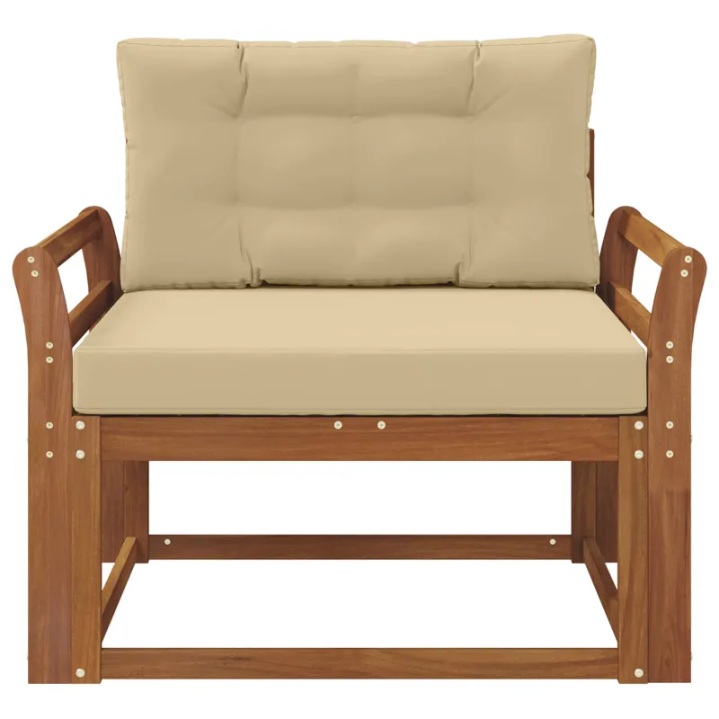 Lauko Vidurinis Sofa Natūrali