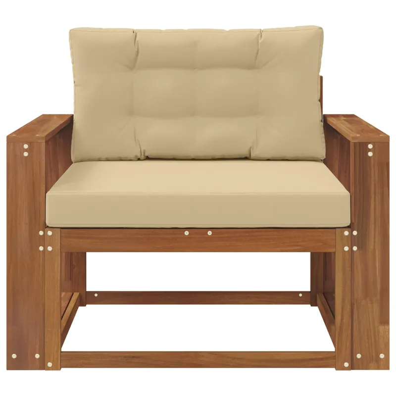 Lauko Vidurinis Sofa Natūrali