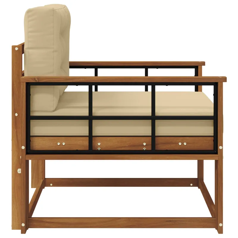 Lauko Vidurinis Sofa Natūrali