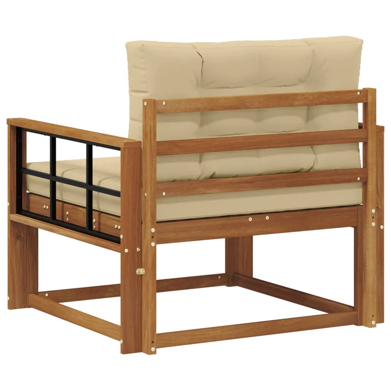 Lauko Vidurinis Sofa Natūrali