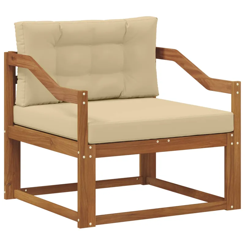 Lauko Vidurinis Sofa Natūrali