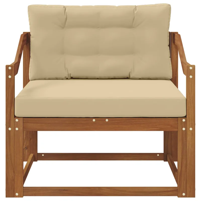 Lauko Vidurinis Sofa Natūrali