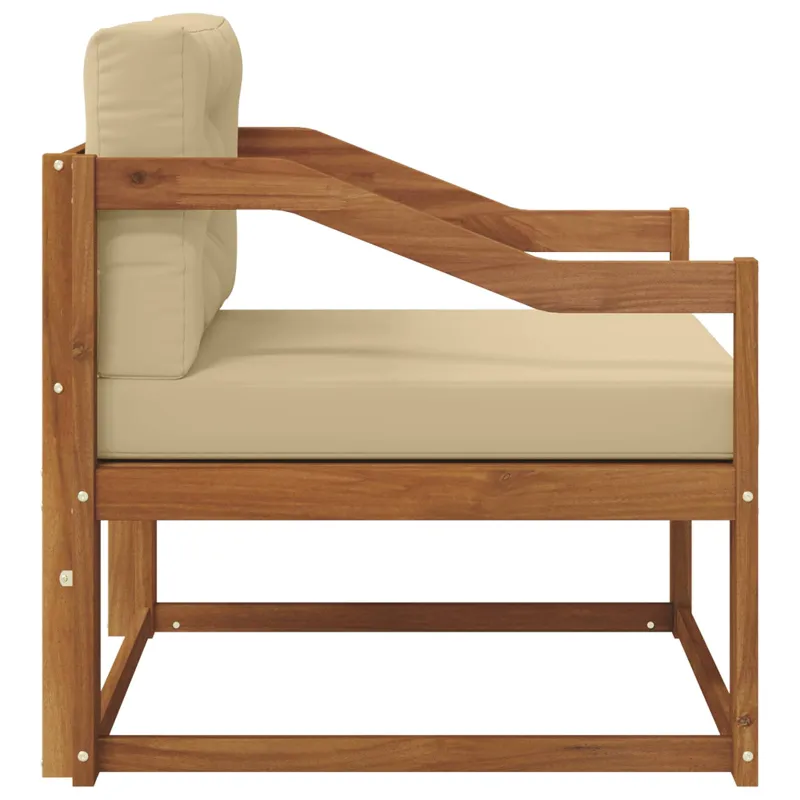 Lauko Vidurinis Sofa Natūrali