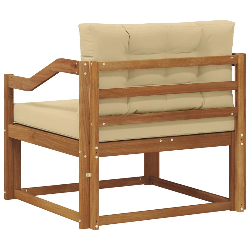 Lauko Vidurinis Sofa Natūrali