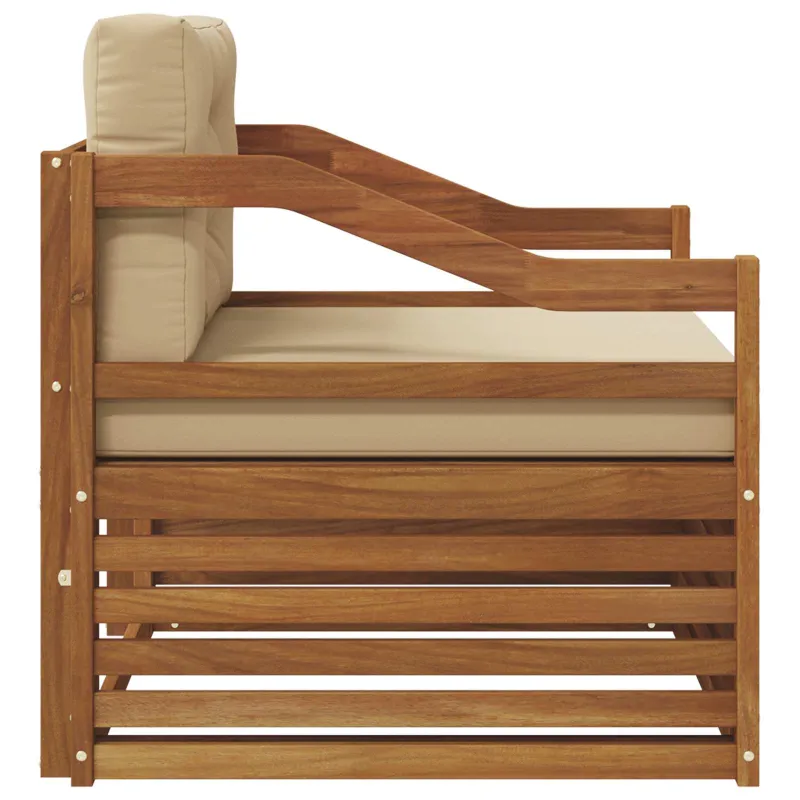 Lauko sofa Natūralus ir bežinis
