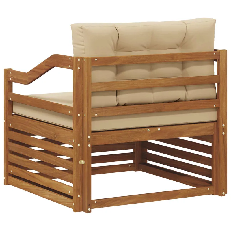 Lauko sofa Natūralus ir bežinis