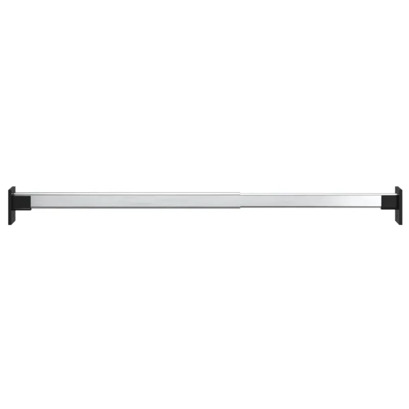 Teleskopiniai spintos skersiniai, 2vnt., sidabriniai, 58–100cm