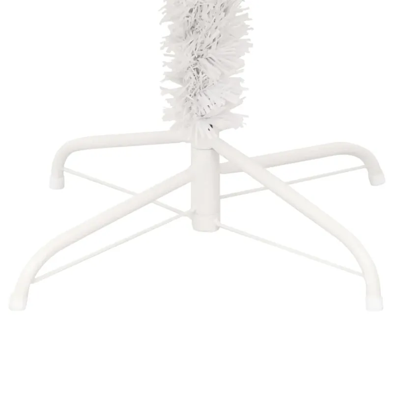 Kalėdų eglutė su stovu, balta, 180cm, PVC, spiralės formos