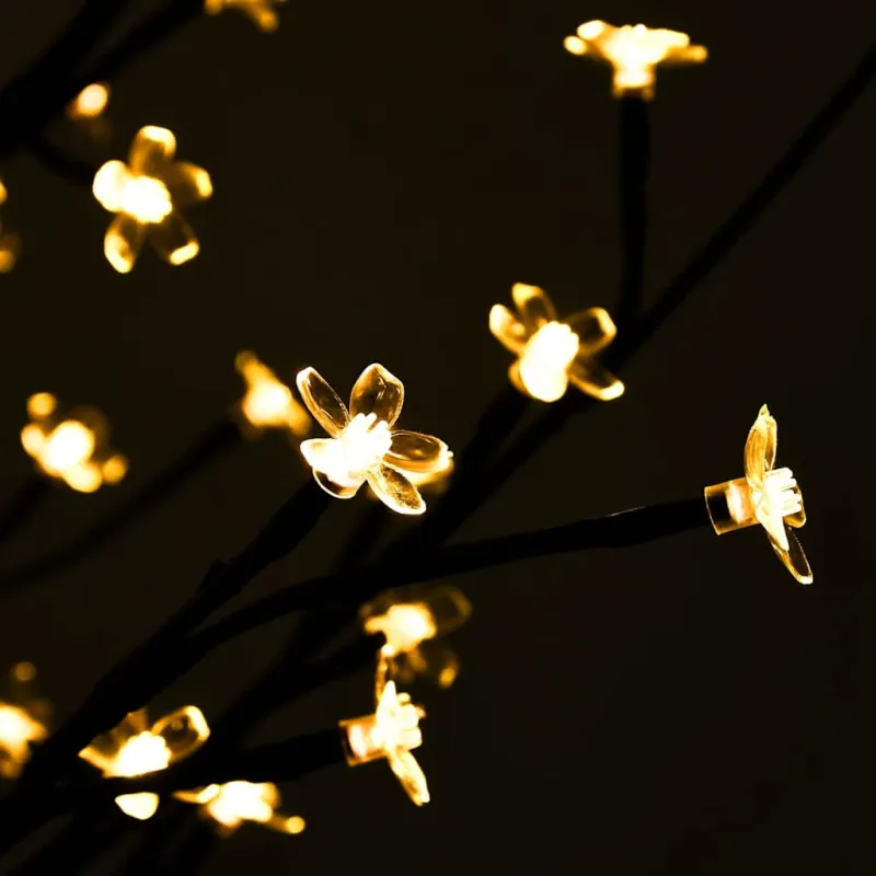 LED medis su vyšnių žiedais, 300cm, 368 šiltos baltos LED