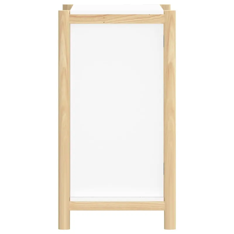 Šoninė spintelė, baltos spalvos, 62x38x70cm, apdirbta mediena