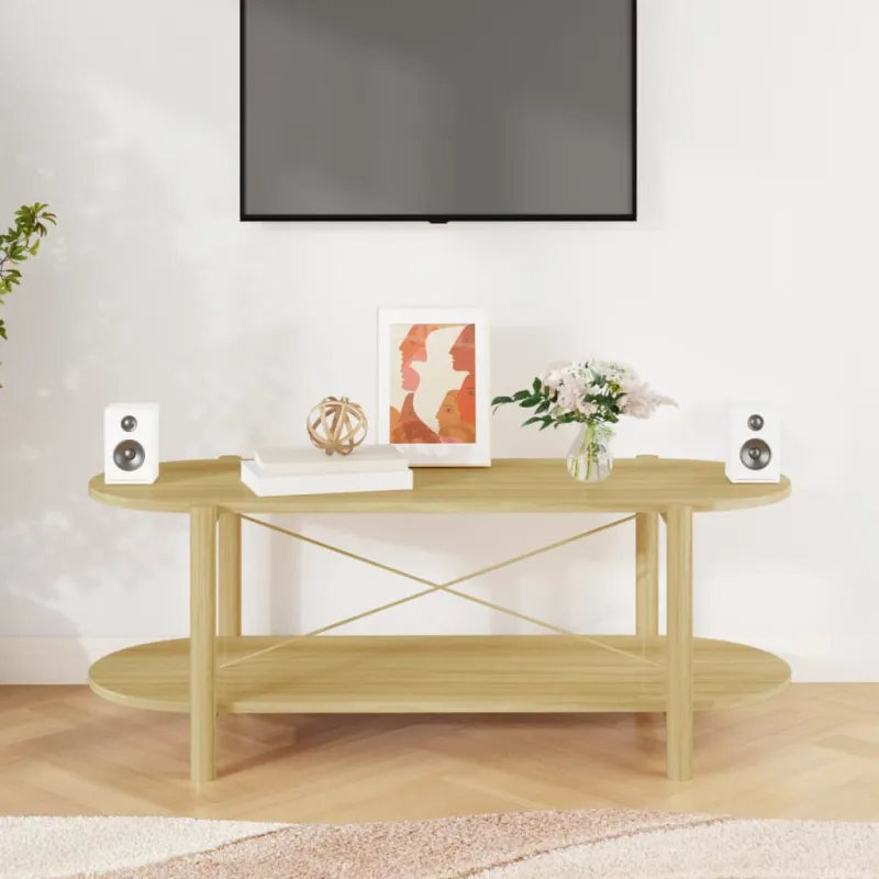 Kavos staliukas, 110x48x40cm, apdirbta mediena