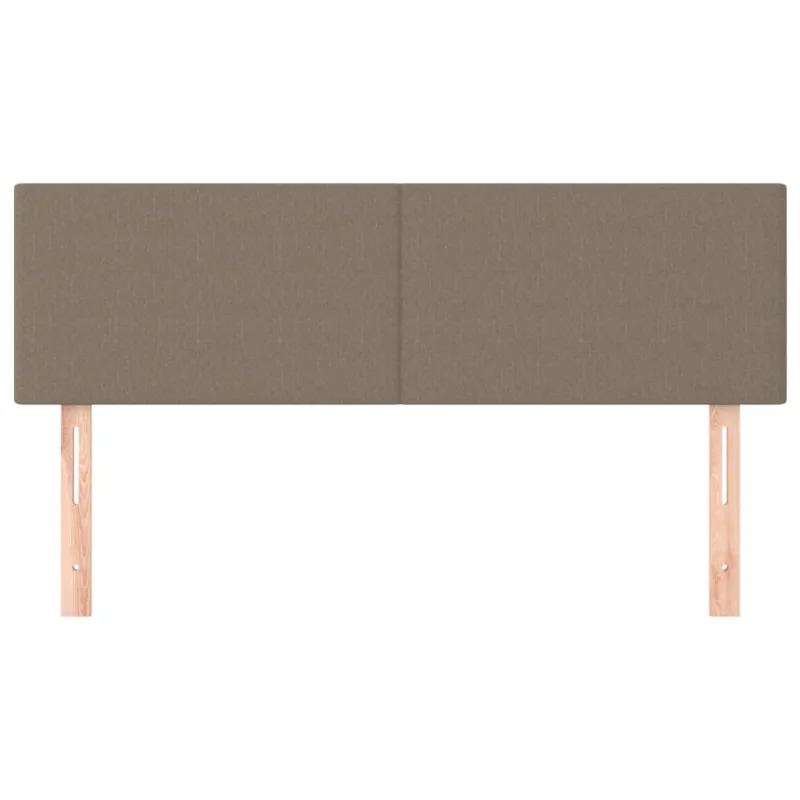 Galvūgaliai, taupe spalvos, 144x5x78/88 cm, audinys