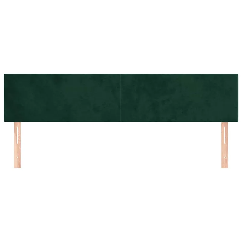 Galvūgaliai, tamsiai žali, 160x5x78/88 cm, aksominis