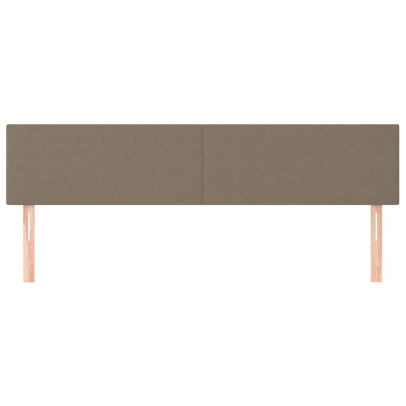 Galvūgaliai, taupe spalvos, 180x5x78/88 cm, audinys