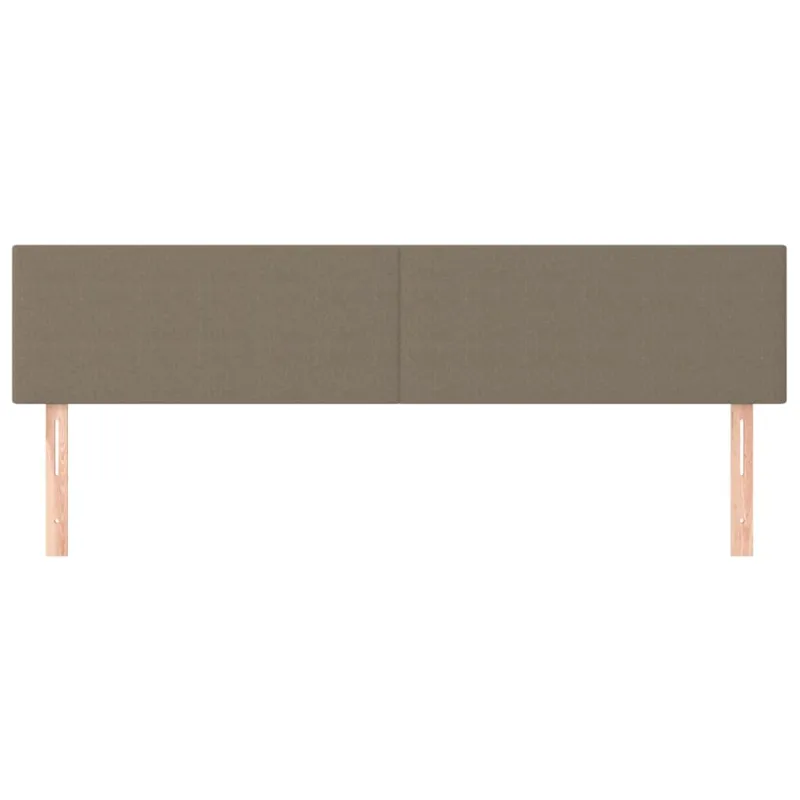 Galvūgaliai, taupe spalvos, 200x5x78/88 cm, audinys