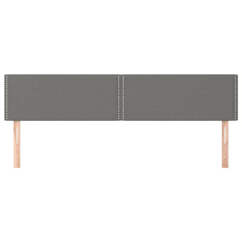 Galvūgaliai, tamsiai pilki, 180x5x78/88 cm, audinys