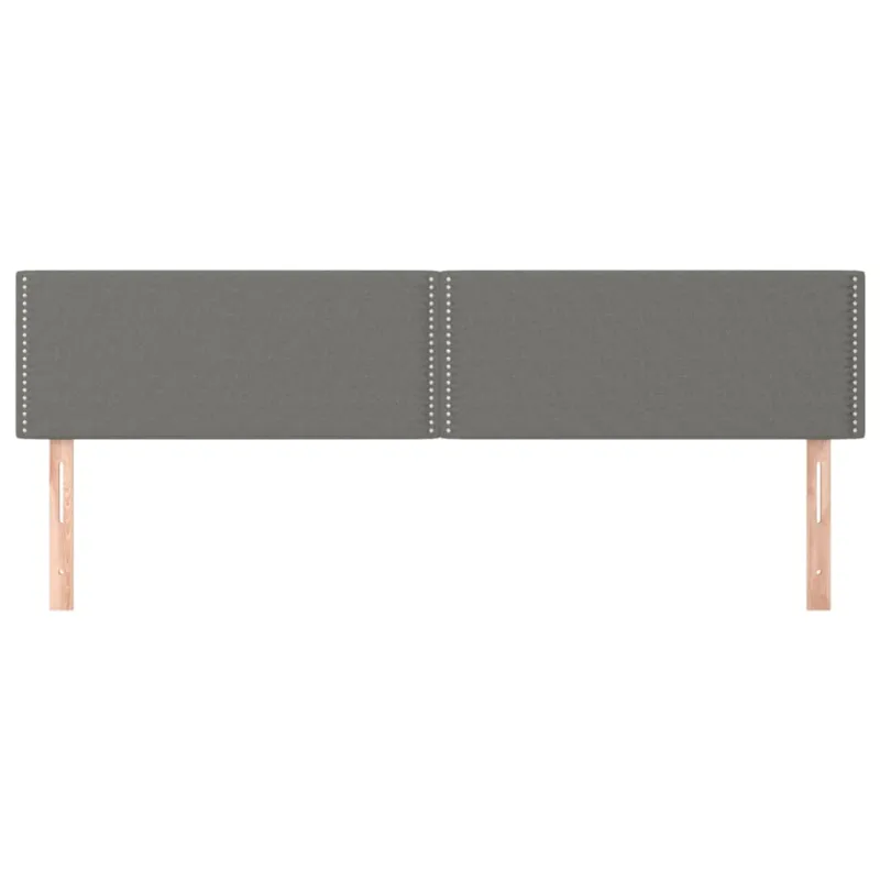 Galvūgaliai, tamsiai pilki, 200x5x78/88 cm, audinys