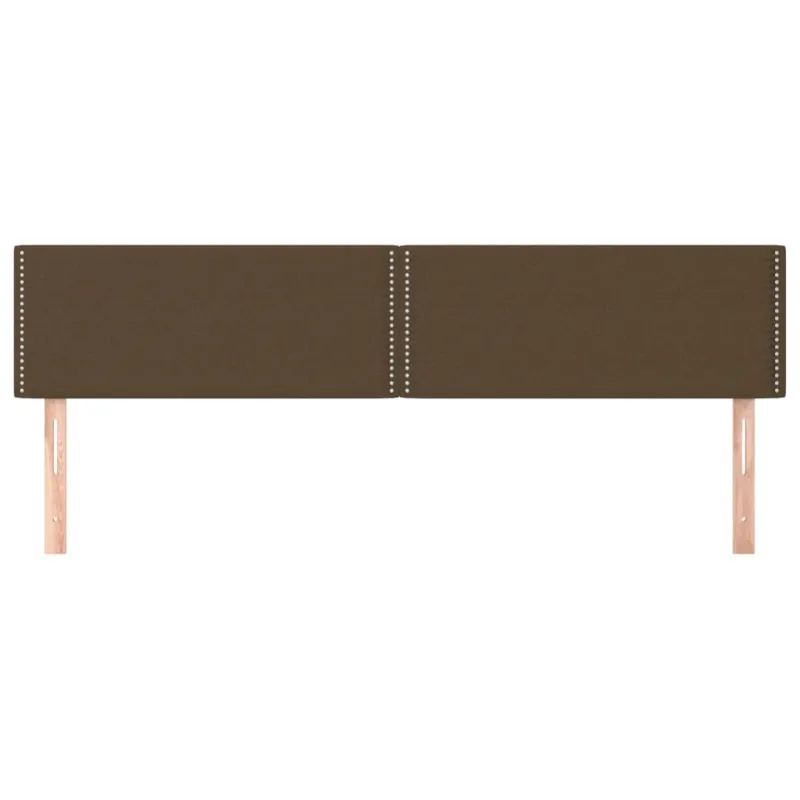 Galvūgaliai, tamsiai rudi, 200x5x78/88 cm, audinys