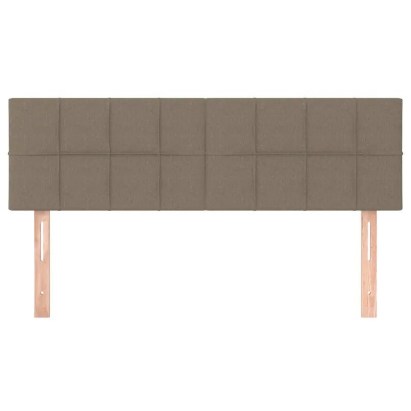 Galvūgaliai, taupe spalvos, 144x5x78/88 cm, audinys