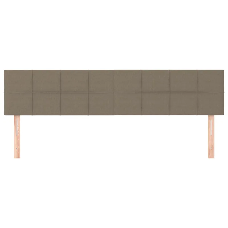 Galvūgaliai, taupe spalvos, 160x5x78/88 cm, audinys