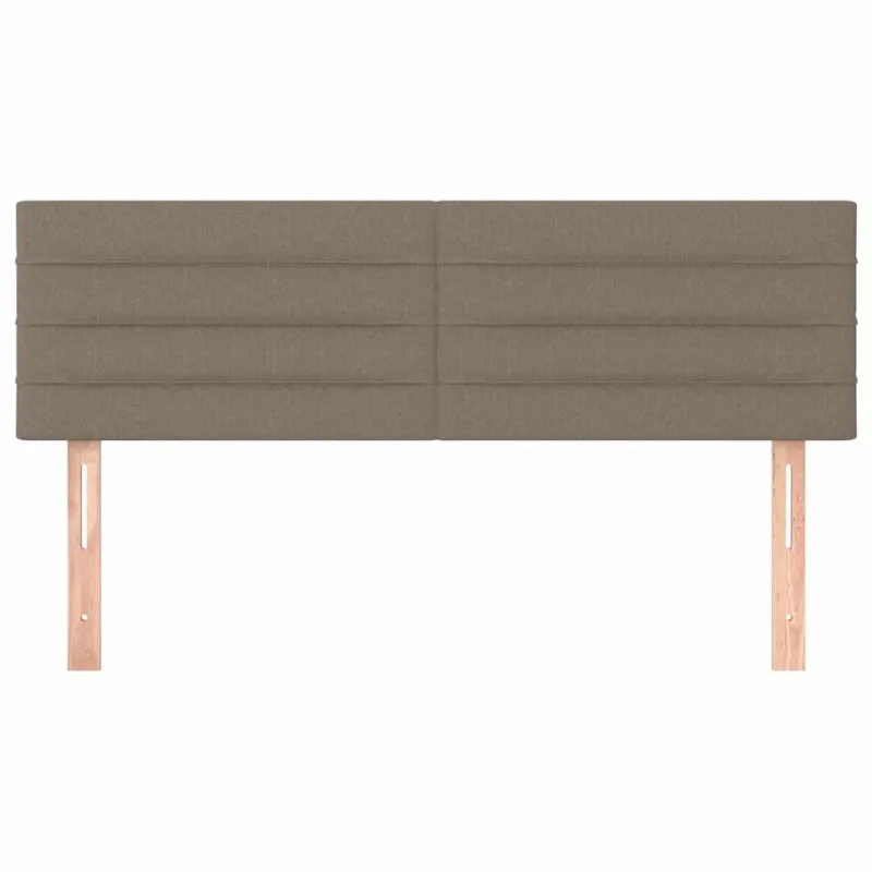 Galvūgaliai, taupe spalvos, 144x5x78/88 cm, audinys