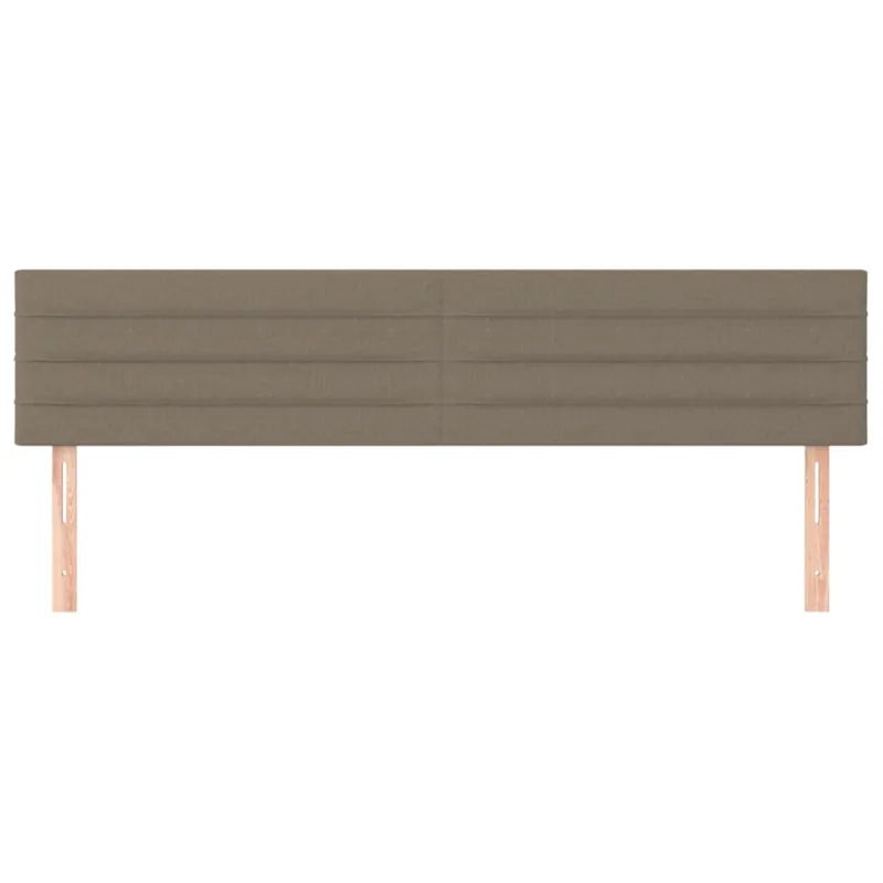 Galvūgaliai, taupe spalvos, 160x5x78/88 cm, audinys