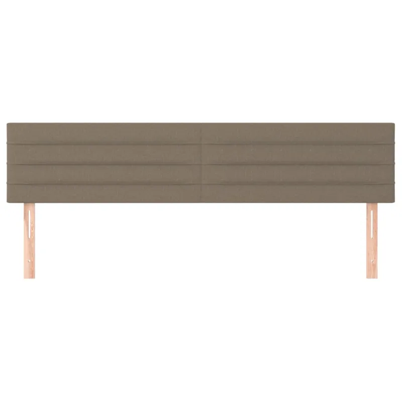 Galvūgaliai, taupe spalvos, 180x5x78/88 cm, audinys
