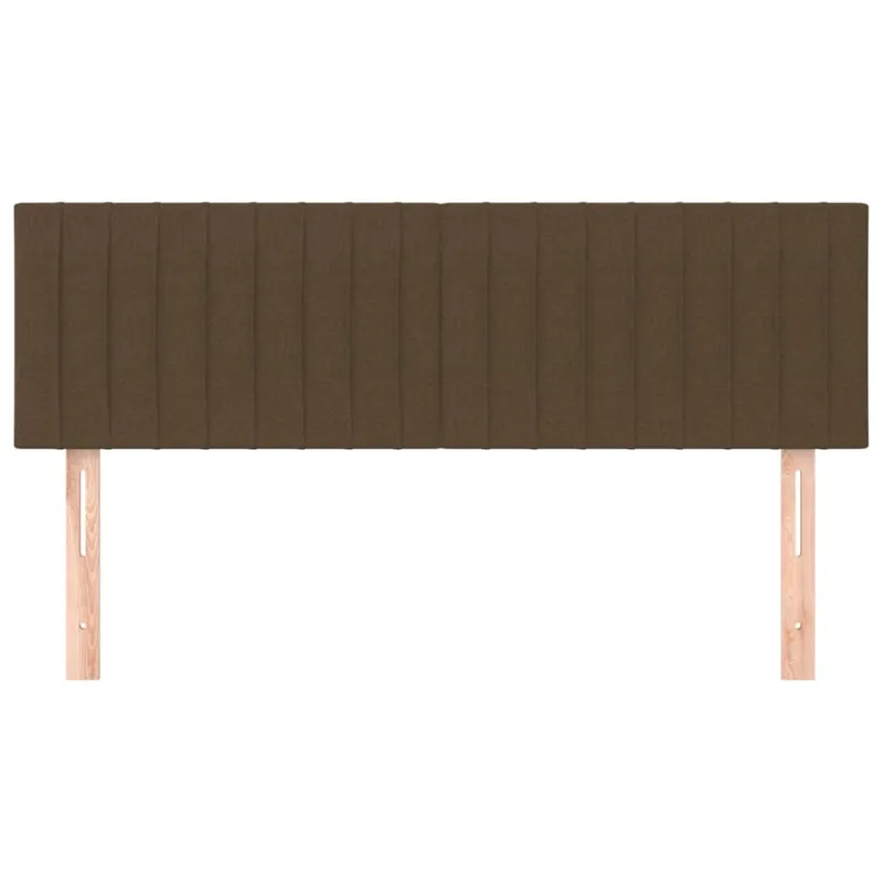 Galvūgaliai, tamsiai rudi, 144x5x78/88 cm, audinys