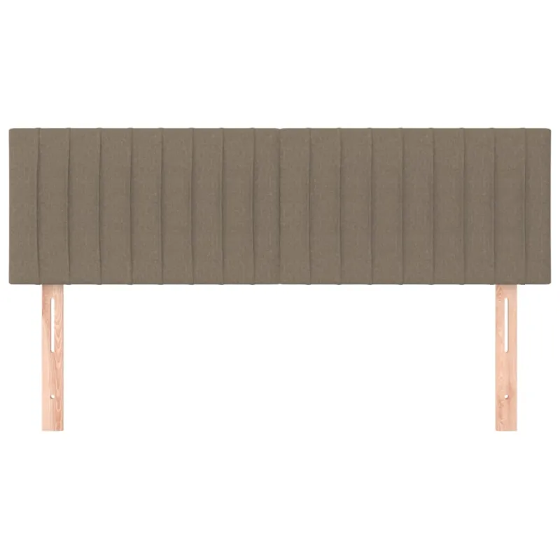 Galvūgaliai, taupe spalvos, 144x5x78/88 cm, audinys