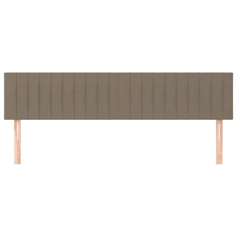 Galvūgaliai, taupe spalvos, 180x5x78/88 cm, audinys