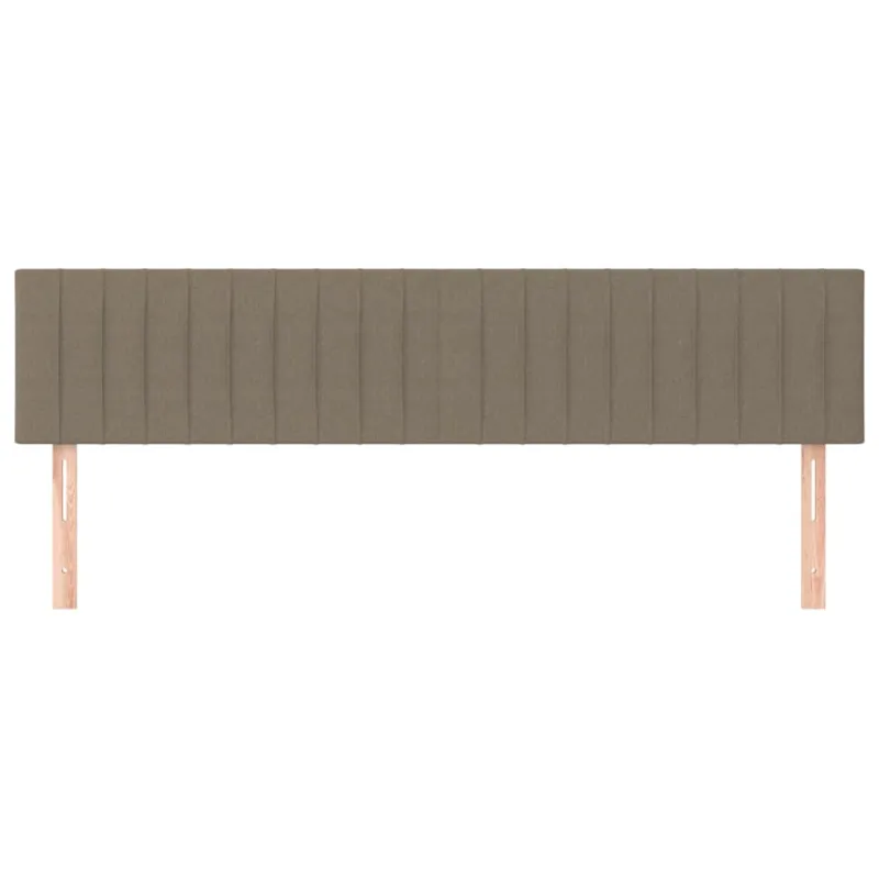 Galvūgaliai, taupe spalvos, 200x5x78/88 cm, audinys