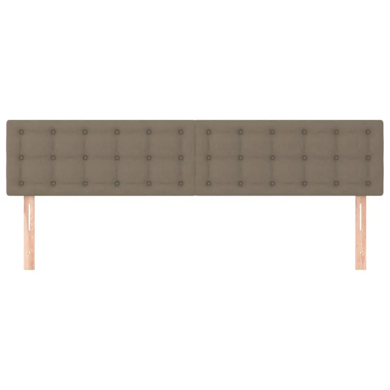 Galvūgaliai, taupe spalvos, 200x5x78/88 cm, audinys