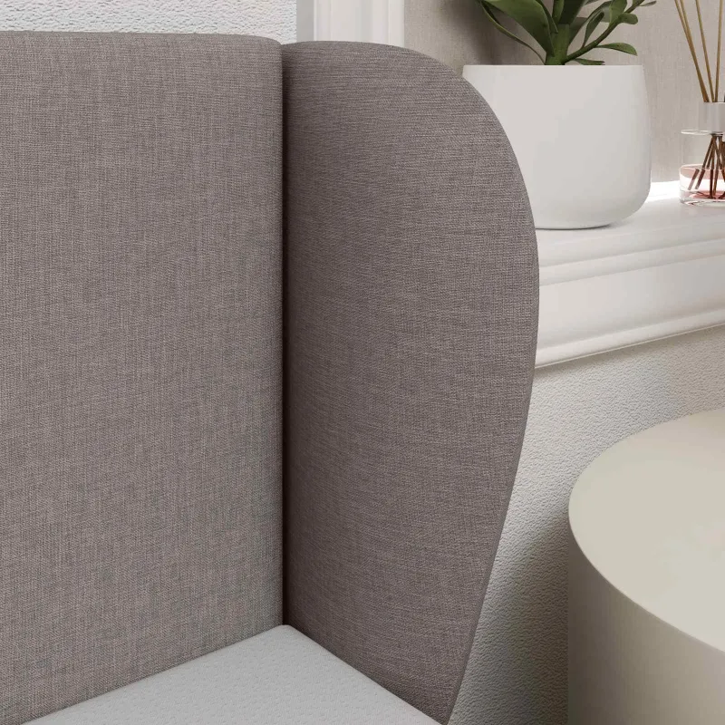 Galvūgalio ausis Taupe 40 x 23 x 6 cm audinys